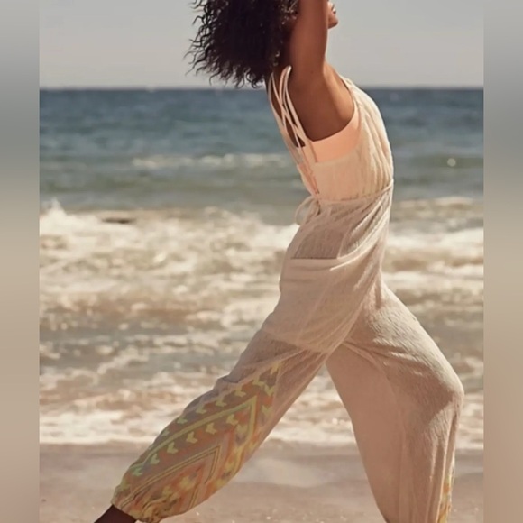 Free People Movement NWOT Morning Rise Jumpsuit, size small - Picture 4 of 16